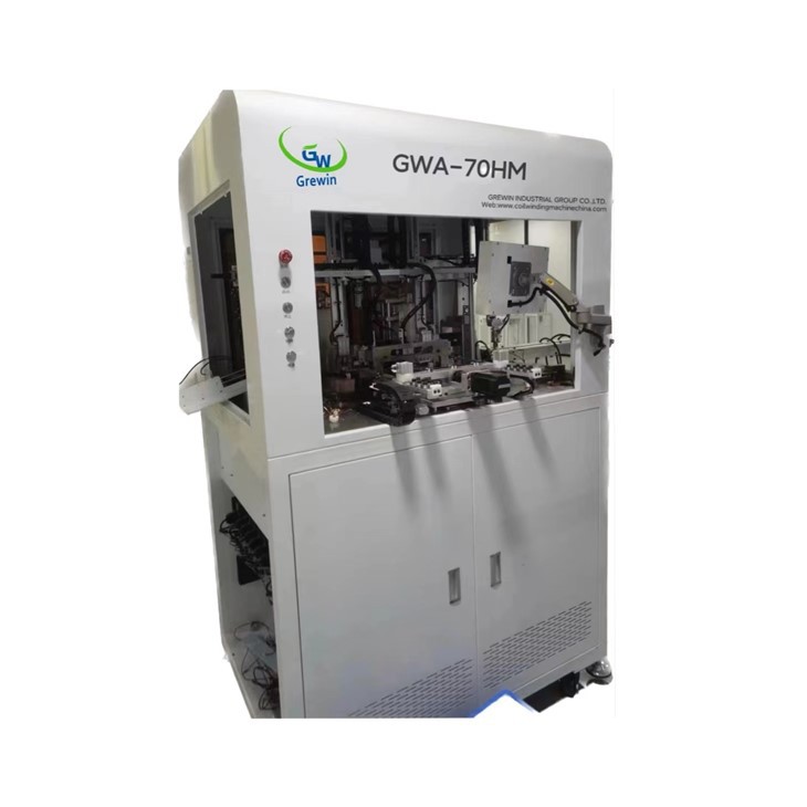 Visiškai automatinė toroidinio induktoriaus kablio vyniojimo mašina